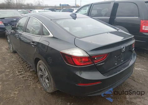 2020 Honda Insight Ex из США, поврежденный, VIN 19XZE4F58LE003131